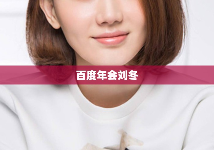 百度年会刘冬