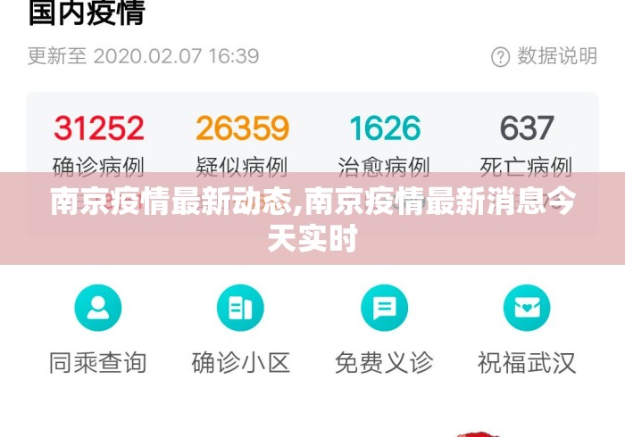 南京疫情最新动态,南京疫情最新消息今天实时