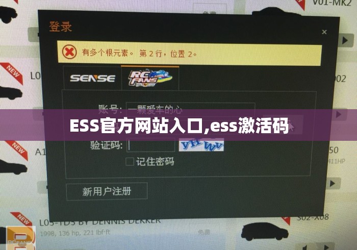 ESS官方网站入口,ess激活码 ESS官方网站入口,ess激活码