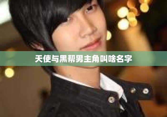 天使与黑帮男主角叫啥名字