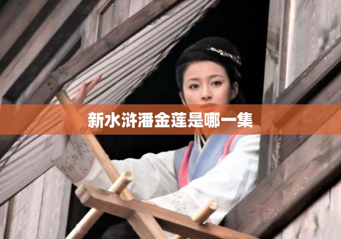 新水浒潘金莲是哪一集