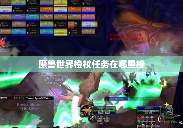 魔兽世界橙杖任务在哪里接
