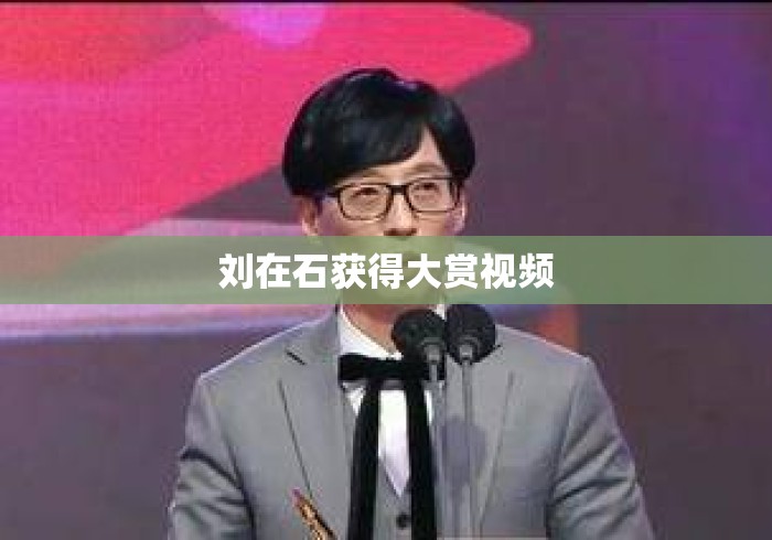 刘在石获得大赏视频 刘在石获得大赏视频