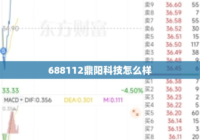 688112鼎阳科技怎么样